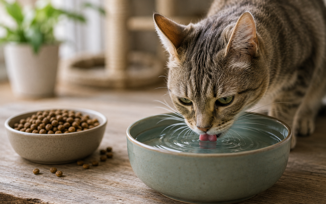 Trockenfutter bei Katzen